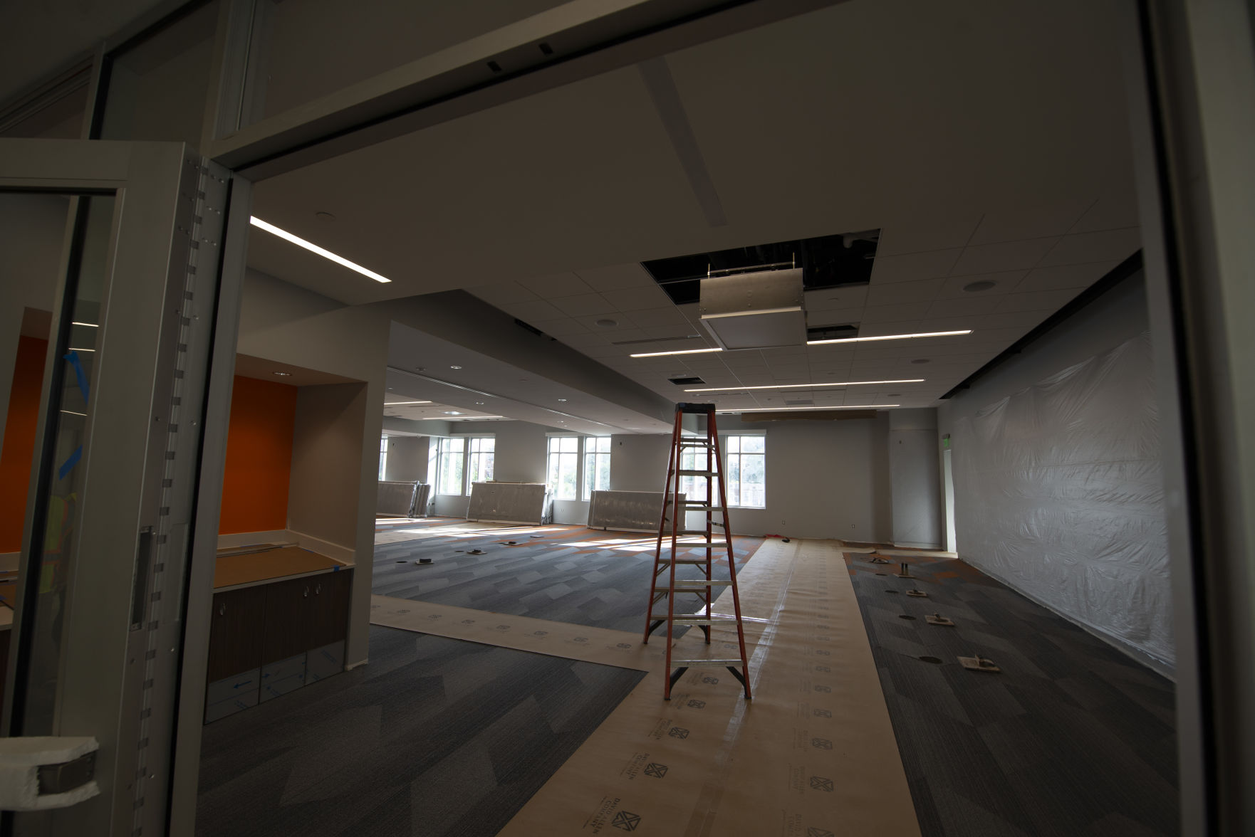 Large room, UT Student Union Tour - August 7, 2018